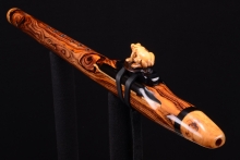 Cocobolo Native American Flute, Minor, Low E-4, #G56A